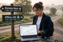 remote work vs office jobs