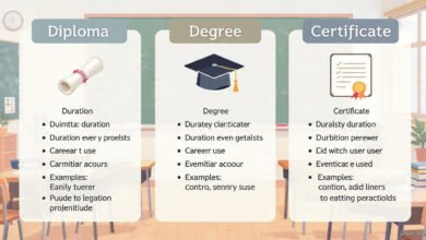 diploma vs degree vs certificate