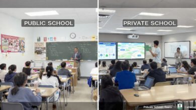 public vs private schools