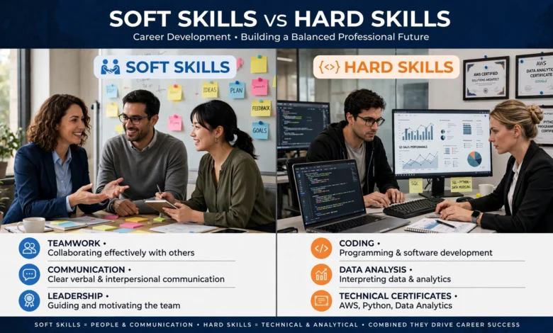 soft skills vs hard skills