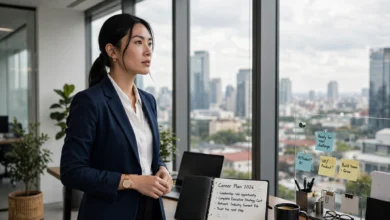 Build confidence before a big career move,