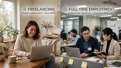 freelancing vs full-time employment